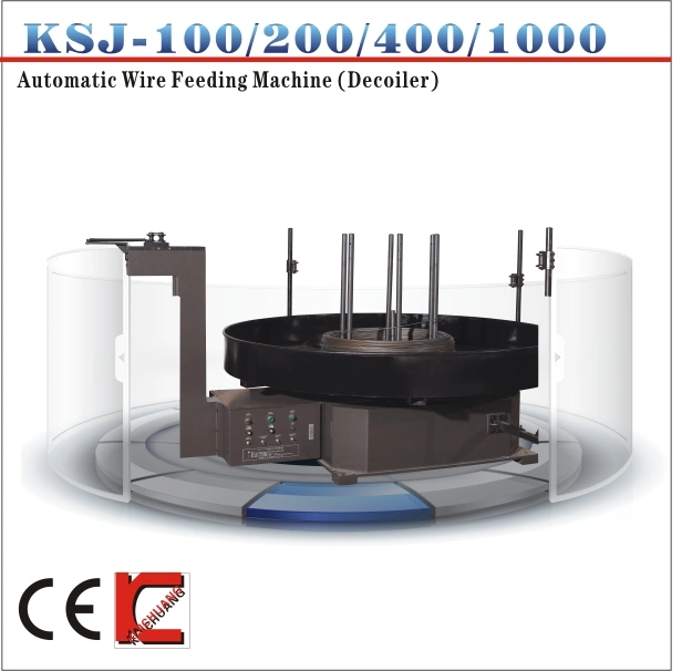 Compression Springs &amp; Torsion Spring &amp; Extension Small Spring Making Machine with Stainless Steel for 2 Axis KCT-8C Wire size range from 0.1 to 7.0mm