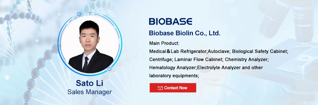 Biobase Stainless Steel Autoclave High Pressure Steam Autoclave with 2 Free Sterilize Baskets