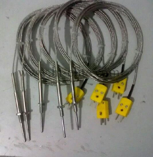 K Thermocouple Bayonet Spring Type