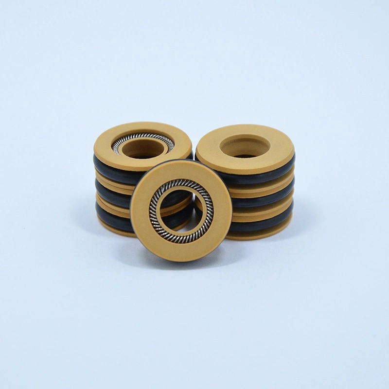 PTFE Steel Peek Valve PE Upe V Metal Spring Energized Seal Gasket Seal Ring Mechanical Hydraulic Seal