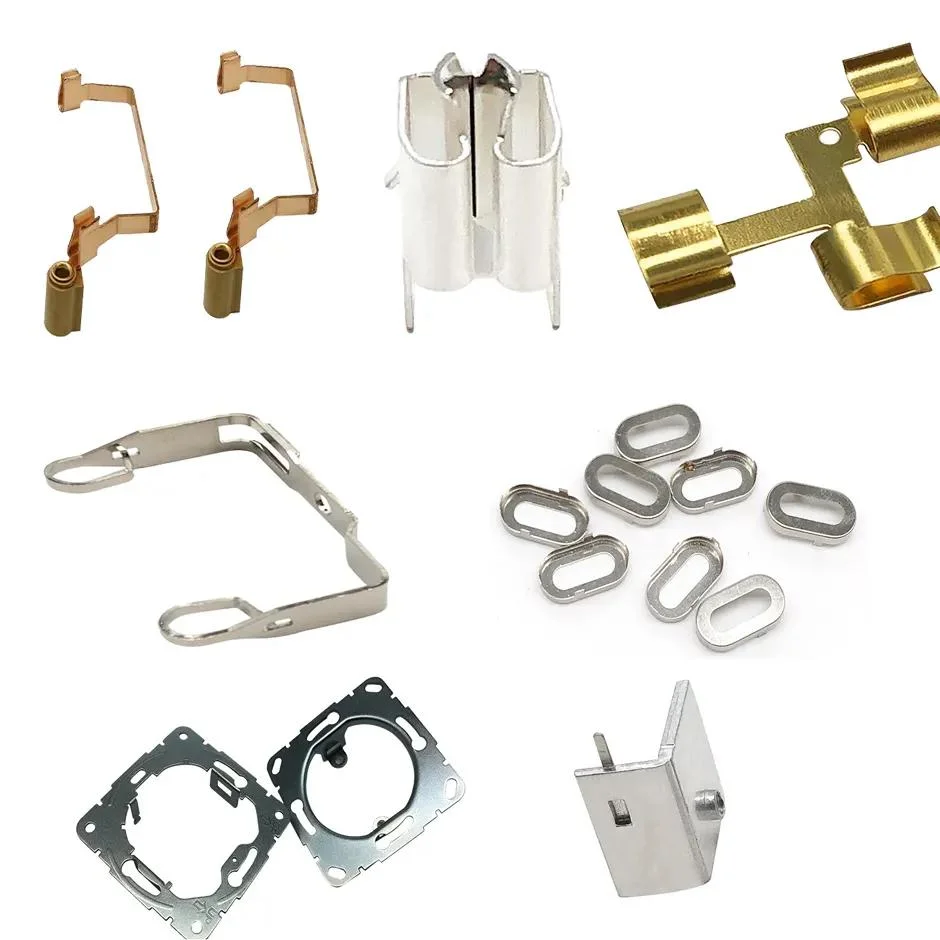 Customize Various Metal Stamping Parts to Process Stainless Steel Shrapnel, Manganese Steel and Copper Conductive Contact Pieces