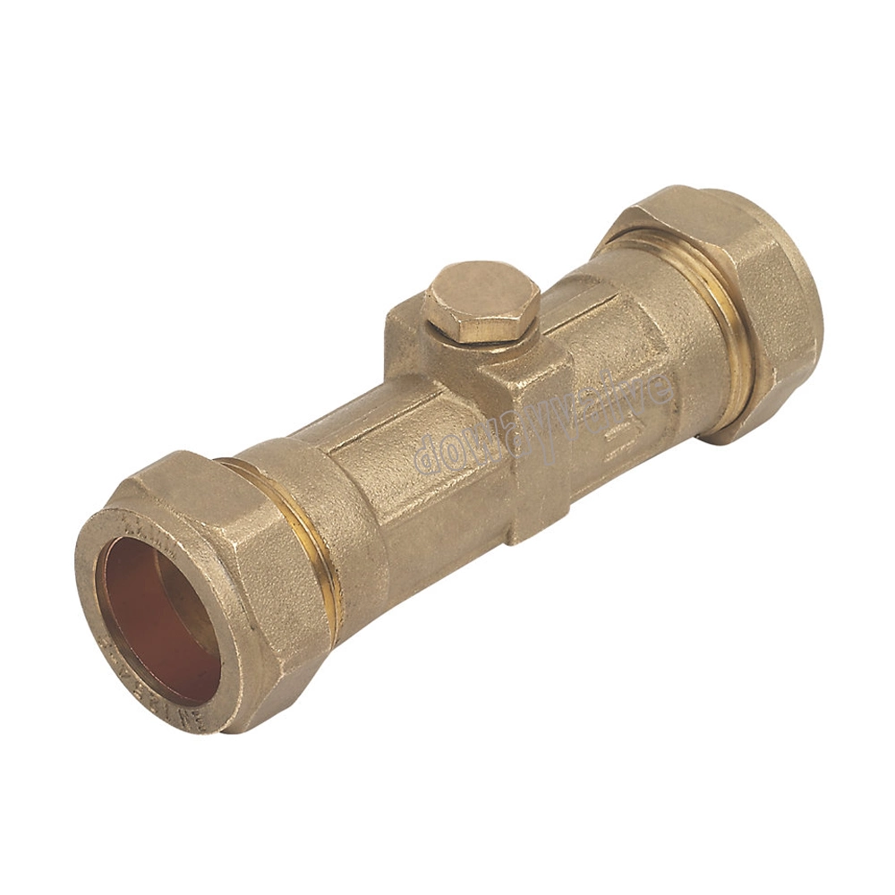 Female Threaded Copper Body Lead Free Dual Check Valve