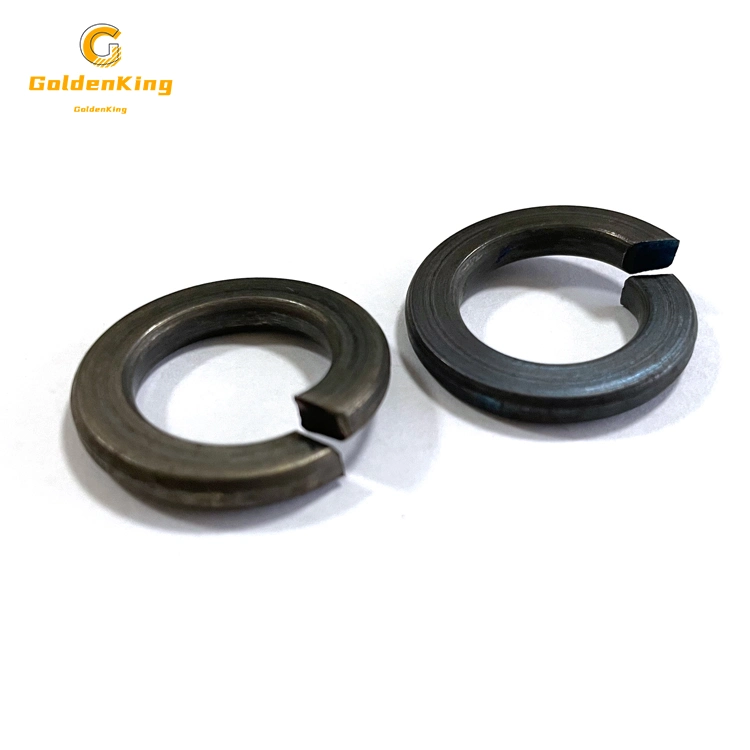 DIN127b Galvanized Spring Lock Washer HDG Black Carbon Steel Spring Washer