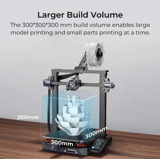 Ender-3 S1 Plus 3D Printer with Build Volume Upgrade to 300*300*300 mm