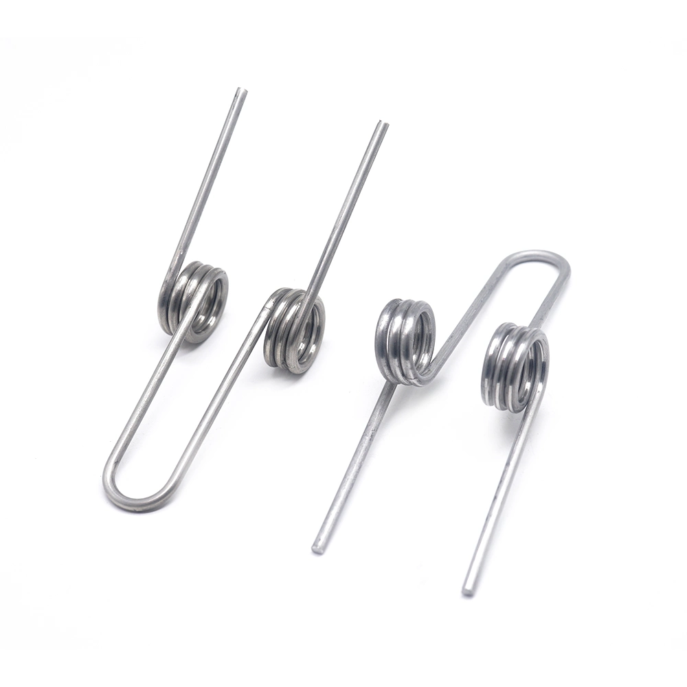 Factory Direct Stainless Steel Double Stainless Steel 304 Torsion Spring Wire Forming Spring for Auto/Furniture/Car