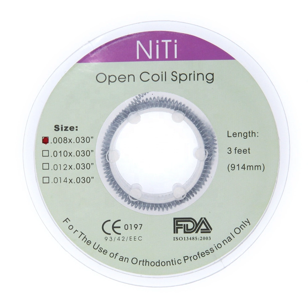 Orthodontic Niti Open Coil Spring5 Buyersniti Open Spring 910mm