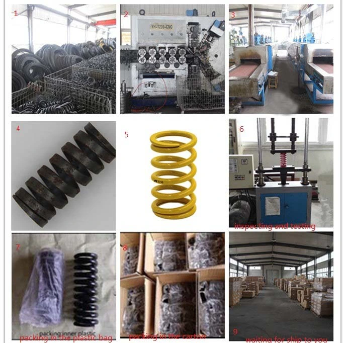 Variable Pitch Cylindrically Helical Spring Compression Spring Automobile Suspension Spring