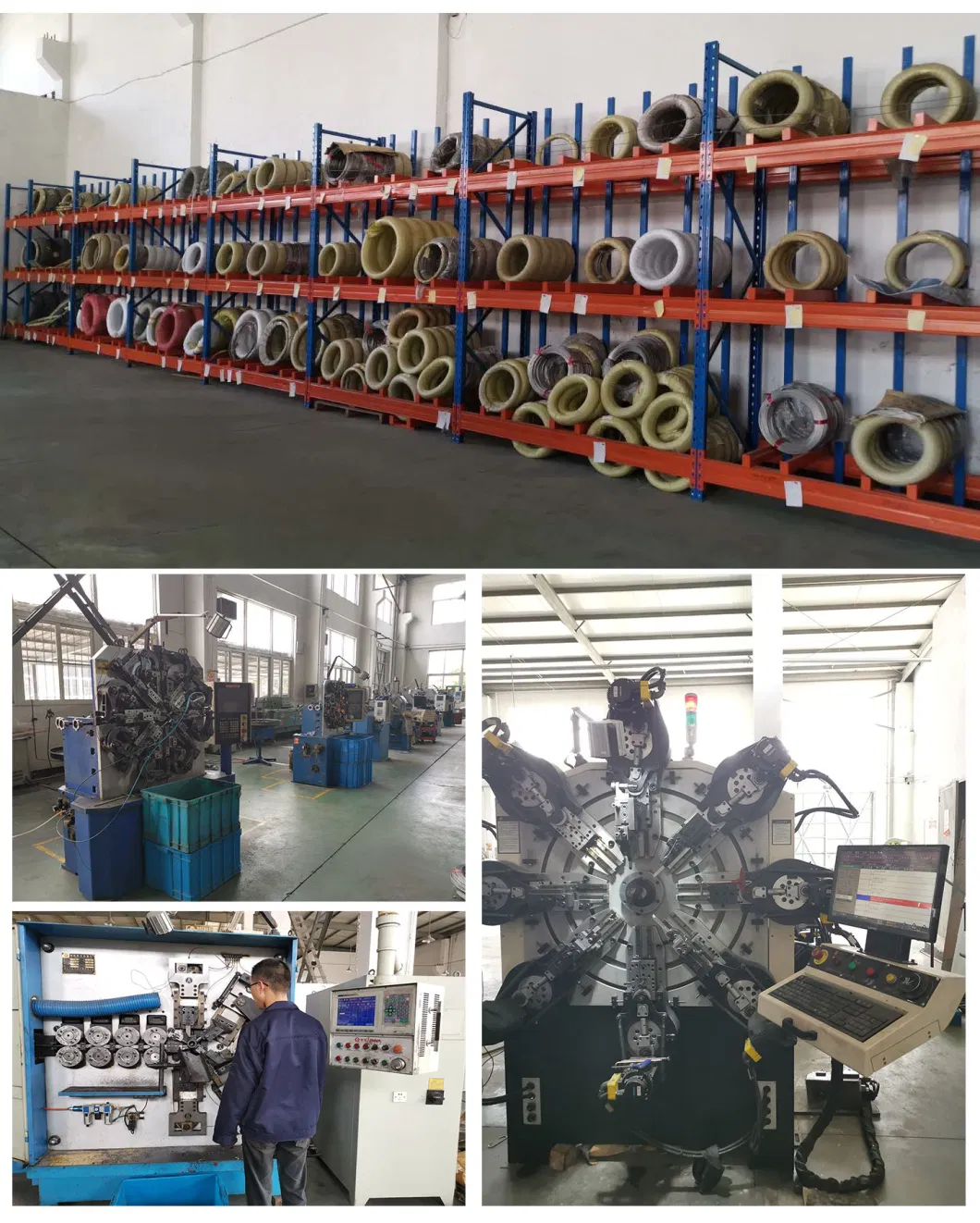 Continuous Wire Spring Customized Compression Springs Decompression Valve Spring for Aircooled Diesel Engine