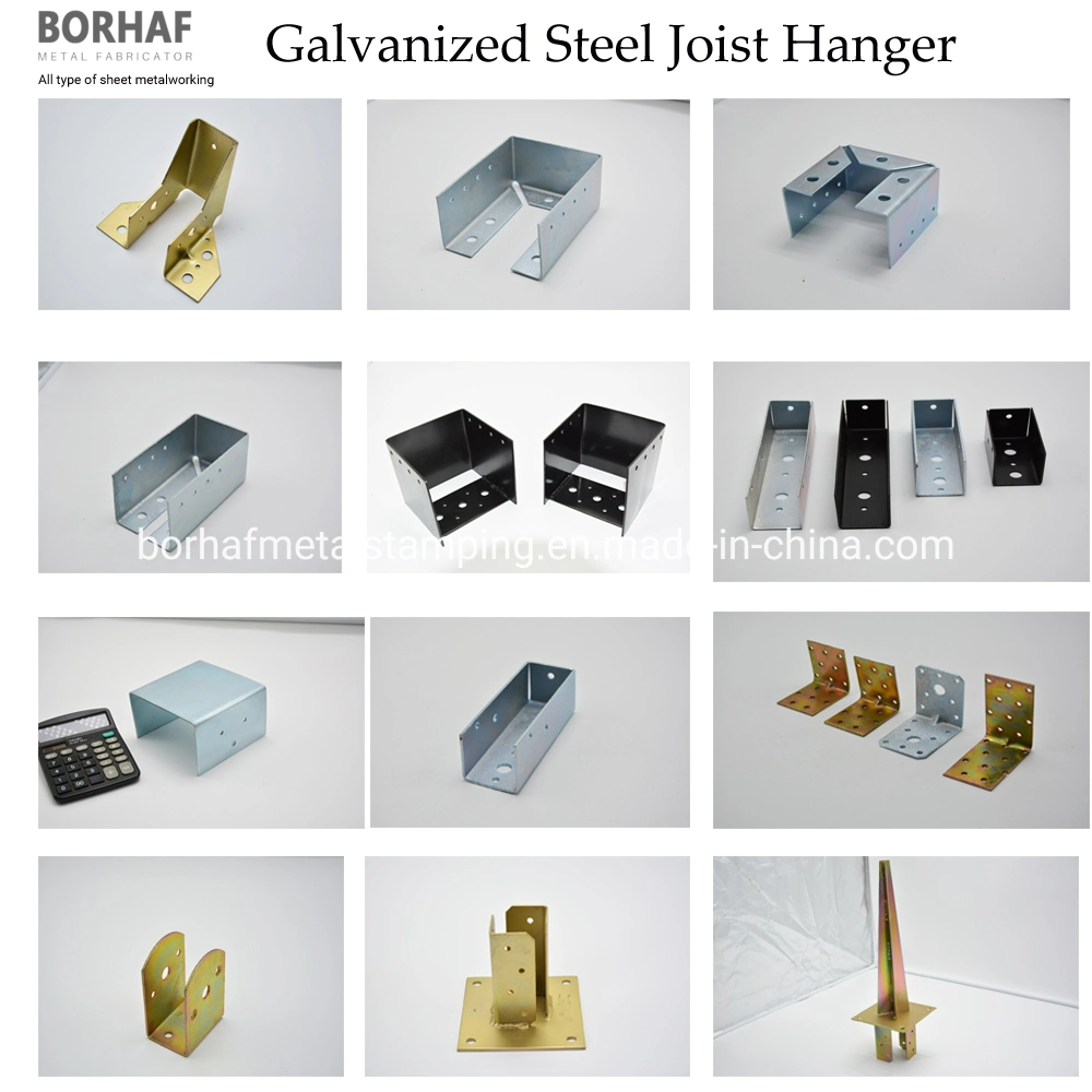 Bracket Custom Joist Hanger Angel Bracketcustom Fabracation Structure Connector Joist Hangers CNC Parts China Metal Fabrication Sheet Metal Stamping Parts