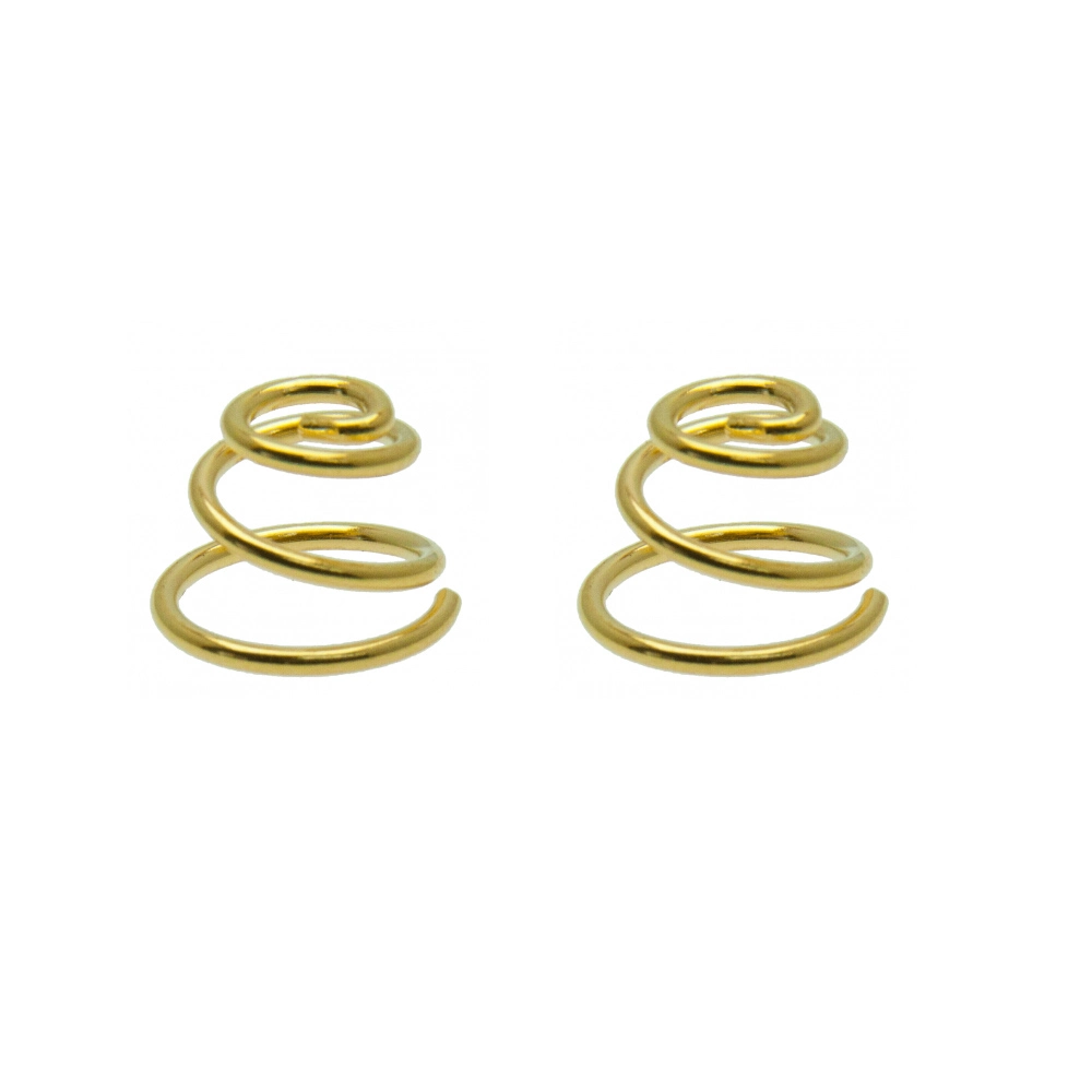 Dongguan Factory Manufacturer OEM Custom High Precision Gold Plated Beryllium Copper Spring