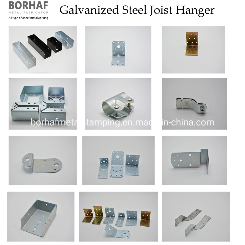 Bracket Custom Joist Hanger Angel Bracketcustom Fabracation Structure Connector Joist Hangers CNC Parts China Metal Fabrication Sheet Metal Stamping Parts