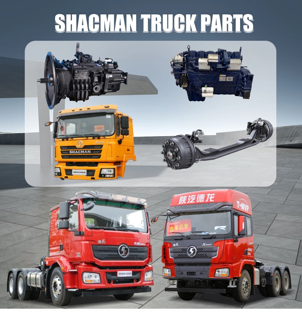 Shacman F2000/L3000/M3000/F3000/X3000/X6000 Weichai Wp10/Wp12 Cummins Engine 12js160/12js160t/12js180 Fast Gearbox Hande/Str Axle/Shanxi Cabin Truck Spare Parts