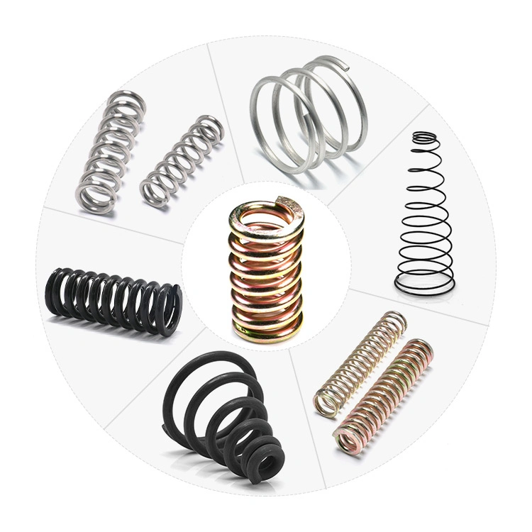 Zinc Coating Springs Black Oxide Customized Conventional Carbon Steel Zinc Plated Steel Compression Spring