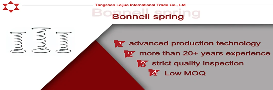 Wholesale High Quality Bonnell Spring for Foam Bed Factory 2.2 mm Mattress Spring