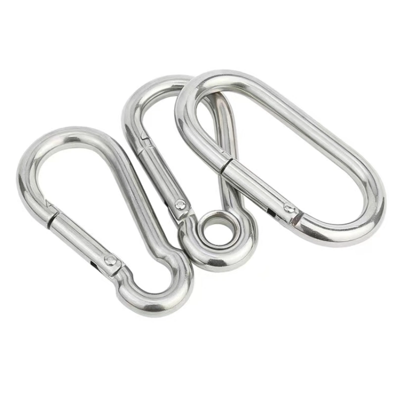 Stainless Steel Super Various Types Swivel Eye Bolt Snap Hook Spring Snap Hook Carabiner Hook