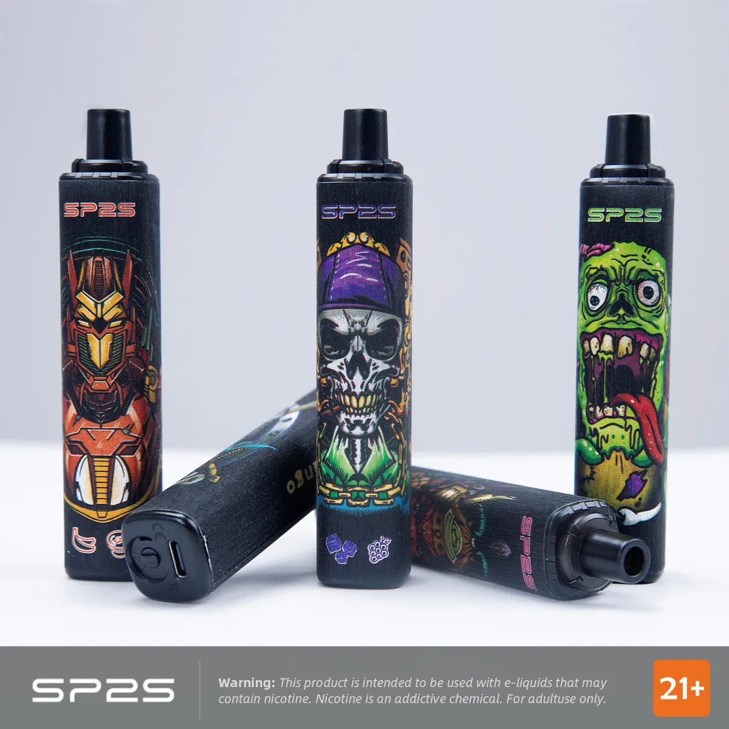 Hot Selling Sp2s Adjustable Airflow 2% Nicotine Mesh Coil Disposable Vape