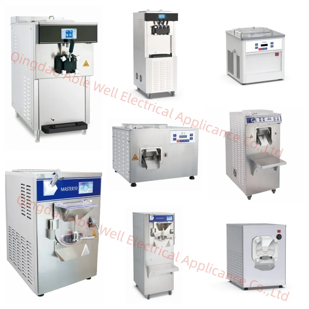 Cooled Hard Ice Cream Machine Commercial Gelato Maker