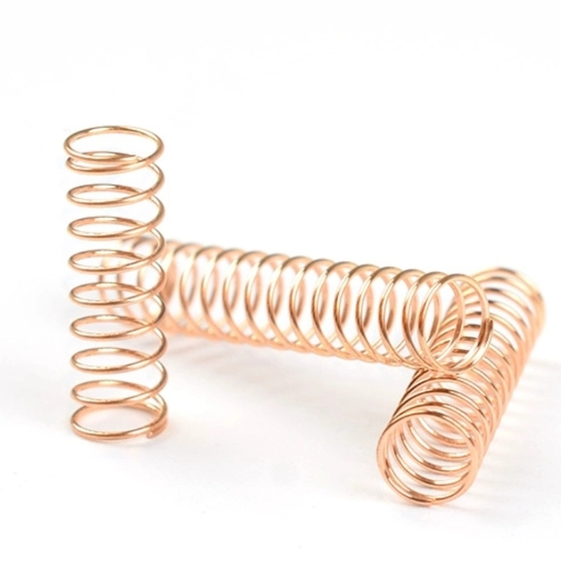 Copper Wire Spring Brass Spring Customized Compression Spring Torsion Spring Tower Spring