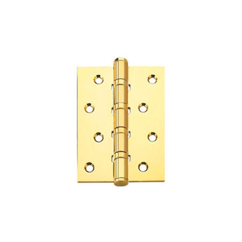 Hardware Accessory Golden Round Corner Spring Wooden Door Hinge Flush Hinge