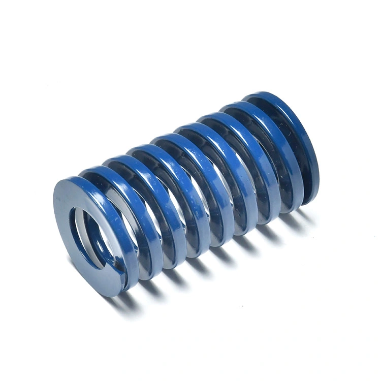 Blue ISO JIS Compression Flat Coil Mold Die Spring for Stamping