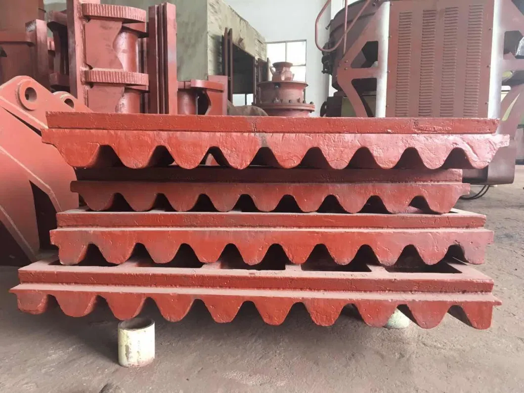 Jaw Crusher Parts Jaw Plate, Toggle Plate, Spring