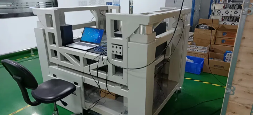 Laboratory precision air spring mount electronic control