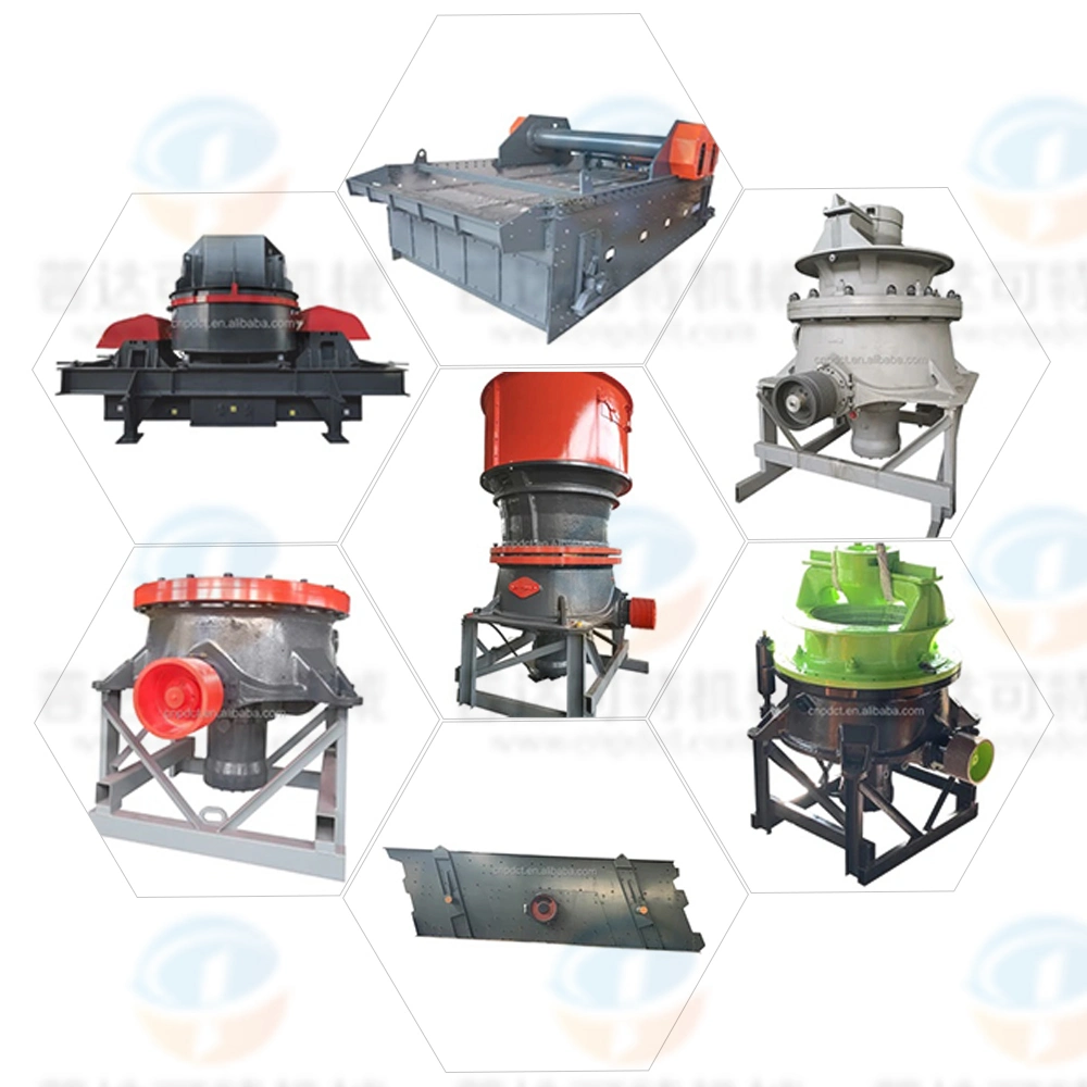 Parts Factory for Mining Jaw Cone Crusher Mining Machinery Mini Mobile Jaw Crusher