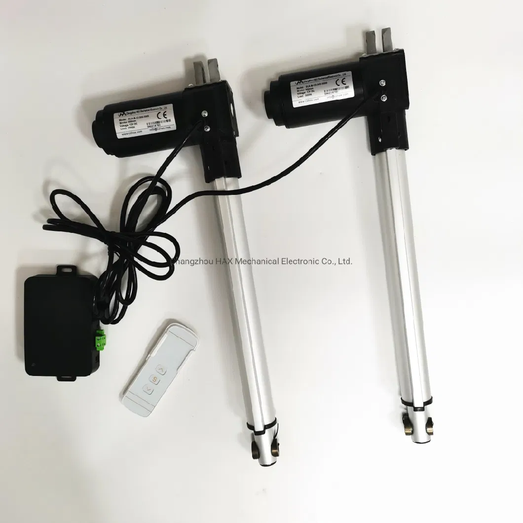 DC24V 12V 36V Electric Push Rod Electromagnetic Linear Actuator Adjusted Speed 100mm Stroke 5000n Load