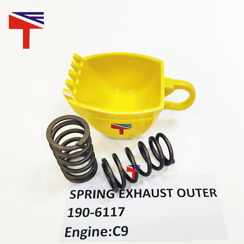 Machinery Parts Spring Exhaust Outer 190-6117 for Engine C9