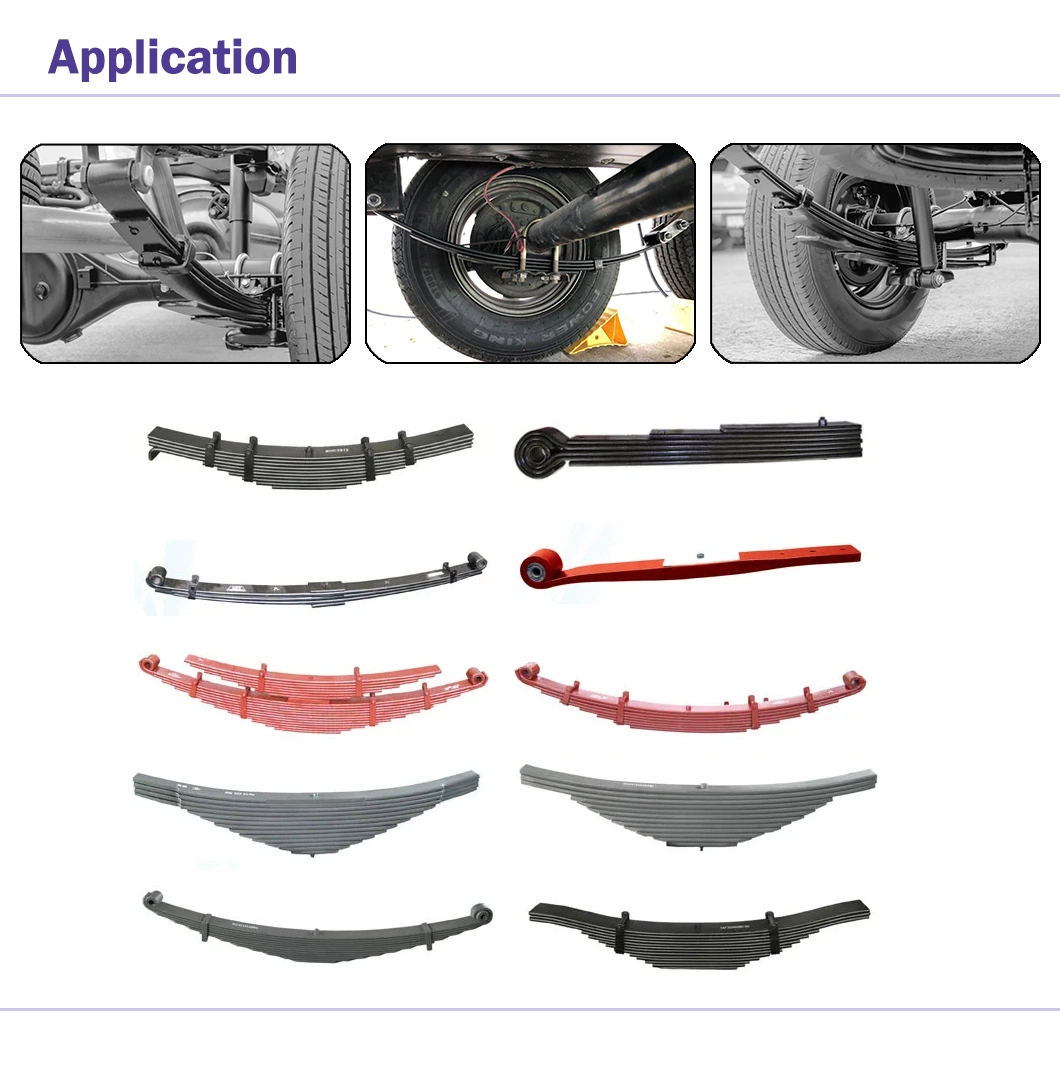 Wholesale Factory High Quality Boat Trailer Parts Galvanized Truck Small Leaf Springs