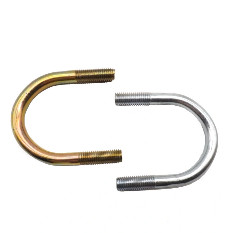 High Precision Stainless Steel 304 Fastener U Bolt Corse Stem with Nut Metric Size U Bolt