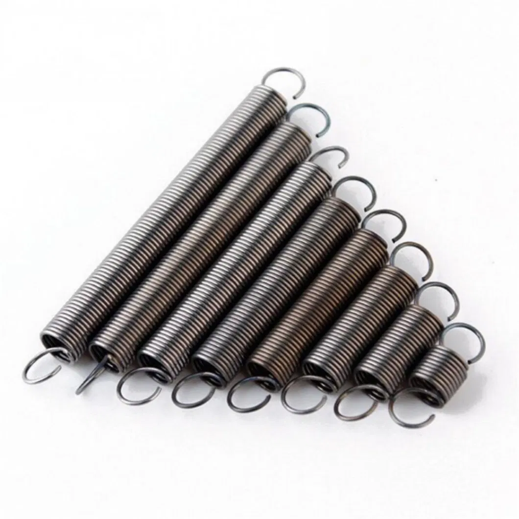 Metal Product Extension Spring Motorcycle Shock Spring Two Hook End Tension Springs