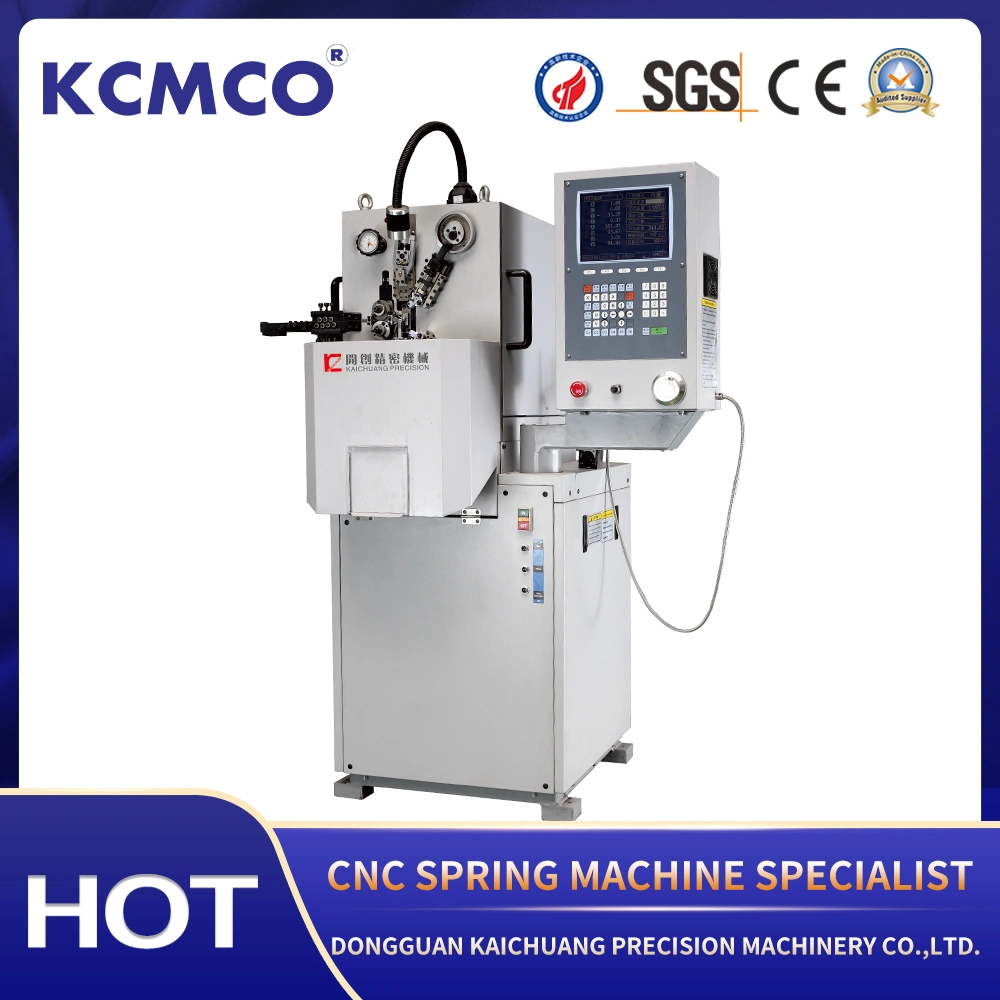 0.2-2.3mm Computer CNC Spring Coiling Machine for 2 Axis Compression Spring Machine &amp; Cam Spring Machine