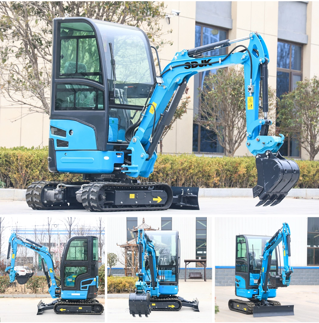 Construction Equipment Digger Excavators Mini Excavator 2 Ton