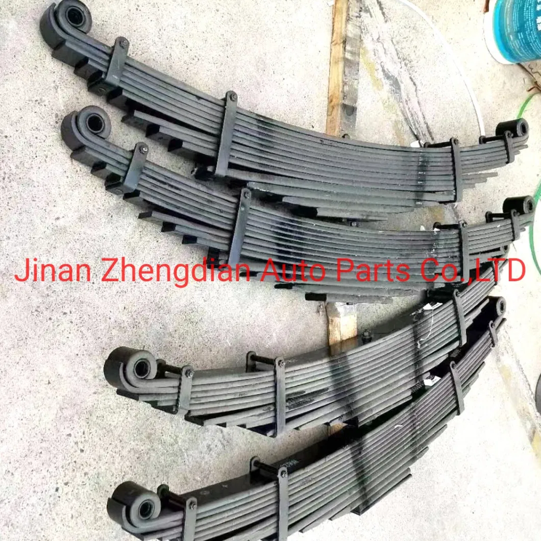 Dz97259690606 Auto Front Steel Plate Leaf Spring for Shacman Delong Beiben Sinotruk HOWO FAW Foton Auman Hongyan Camc JAC Truck Spare Parts
