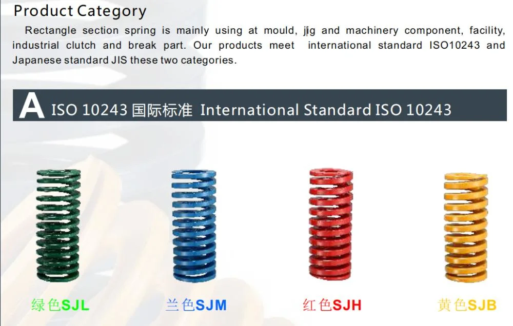 China Factory Mould Material 50crva Standard Die Coil Car Spring