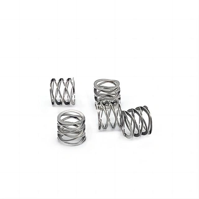 Interlaced Wave Spring Flat Wire Compression Spring Processing Stainless Steel