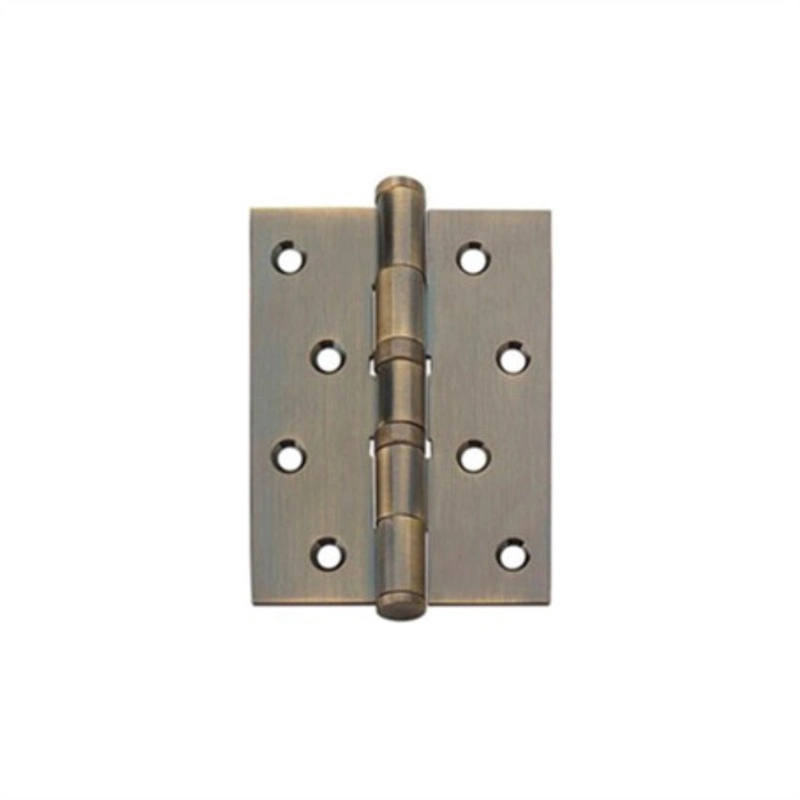 Hardware Accessory Golden Round Corner Spring Wooden Door Hinge Flush Hinge