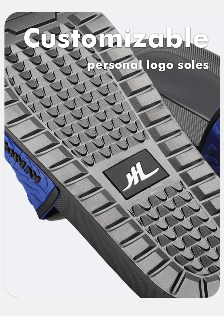 Henghao Custom Logo Platform Slide Sandals Customized Character PU PVC Slipper