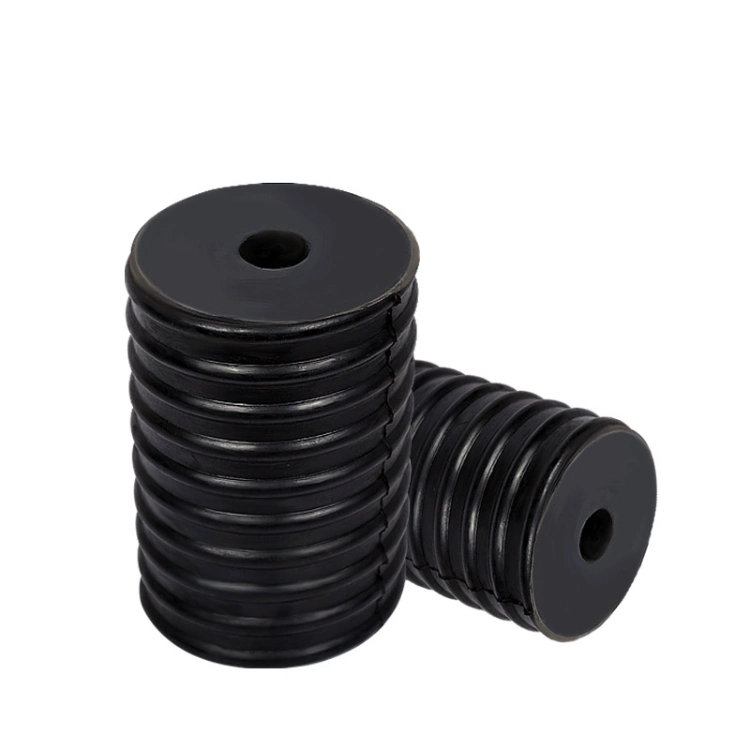 High Quality Shock Absorber Composite Rubber Coil Springs