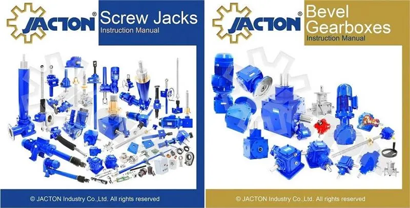 50 Kn Cubic Screw Jacks - Standard and Customized - Through Mounting Holes