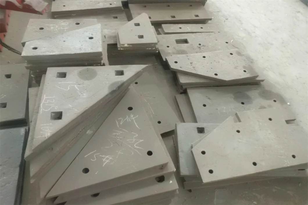 Jaw Crusher Parts Jaw Plate, Toggle Plate, Spring