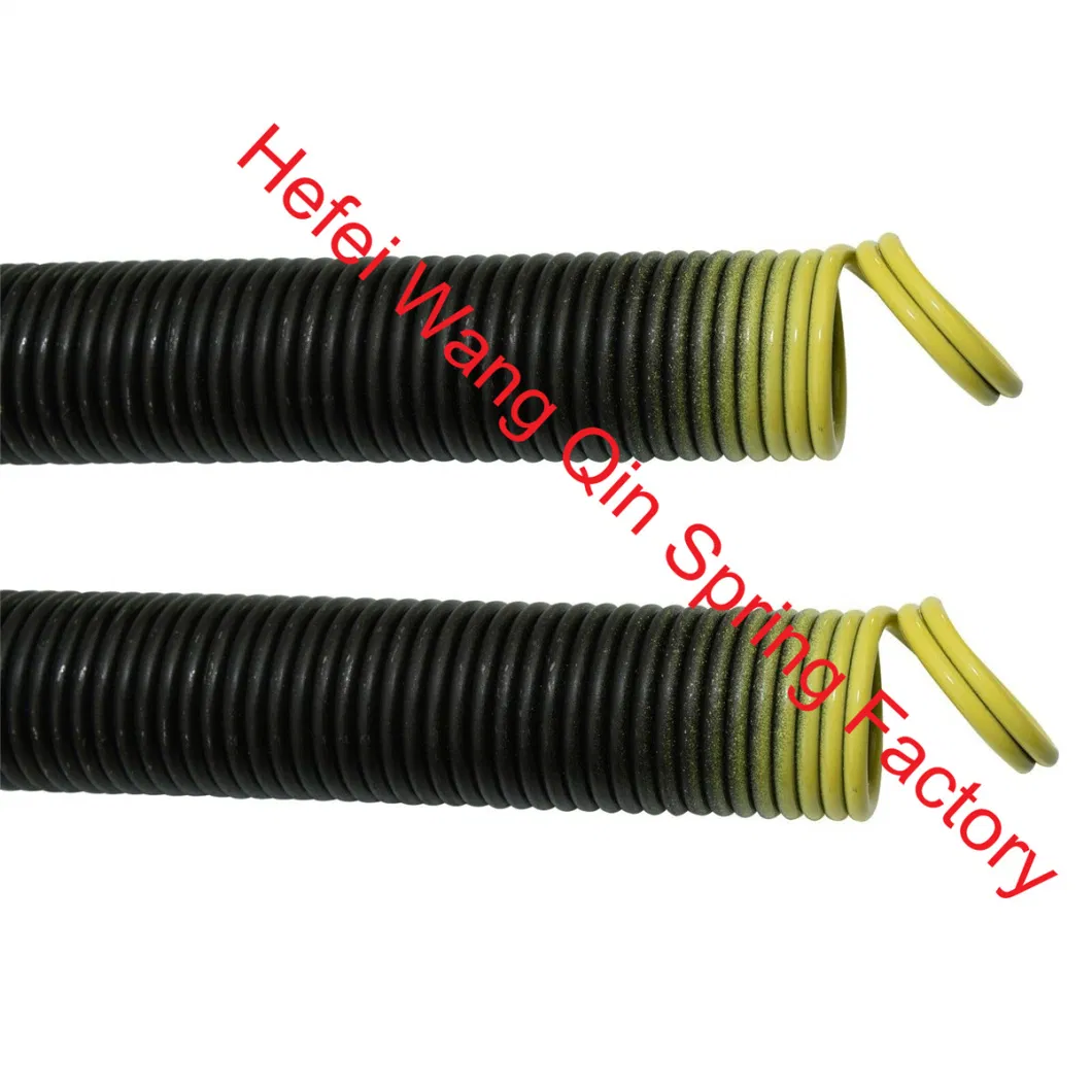 Extension Garage Door Coil Springs in Yellow Color 130lbs