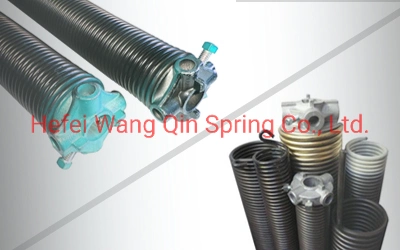 Industrial Door Metal Torsion Spring with Hihg Quality in Red Color-Coded