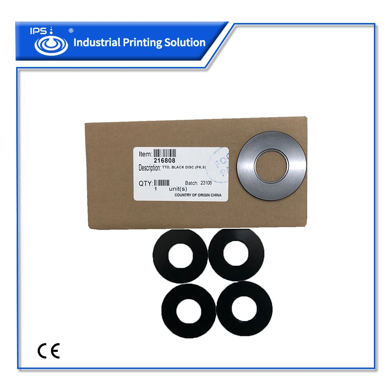 216808 Videojet Tto 6320 Printer Ribbon Casttle Black Disc (PK. 5) Original Parts