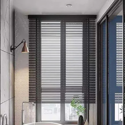  Mini 1 Inch Venetion Cordless Blinds Waterproof and Heat Resistent for Home