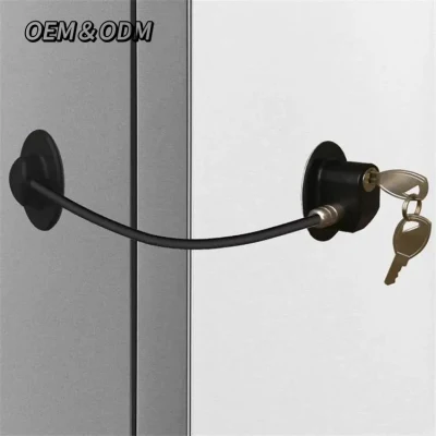  Multi Functional Child Safety Refrigerator Lock 2keys Child Safety Strap Locks