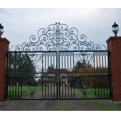  Stainless Steel Aluminum Iron Pipe Gate Design Slide Gate Price Schuifpoort Cancello Moteur Scorrevole Portail Coulissant