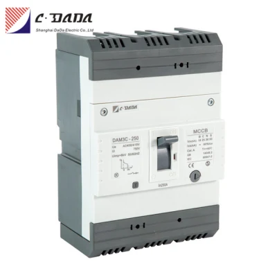  Magnetic Type 250A MCCB Interruptor Economic Cheap Price Circuit Breaker Switch Factory