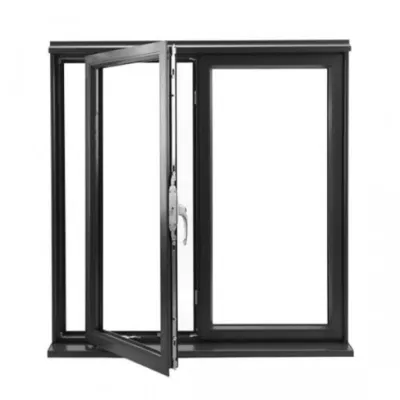 New Design Custom Color Soundproof High Energy Saving Metal Aluminum Windows for Sale
